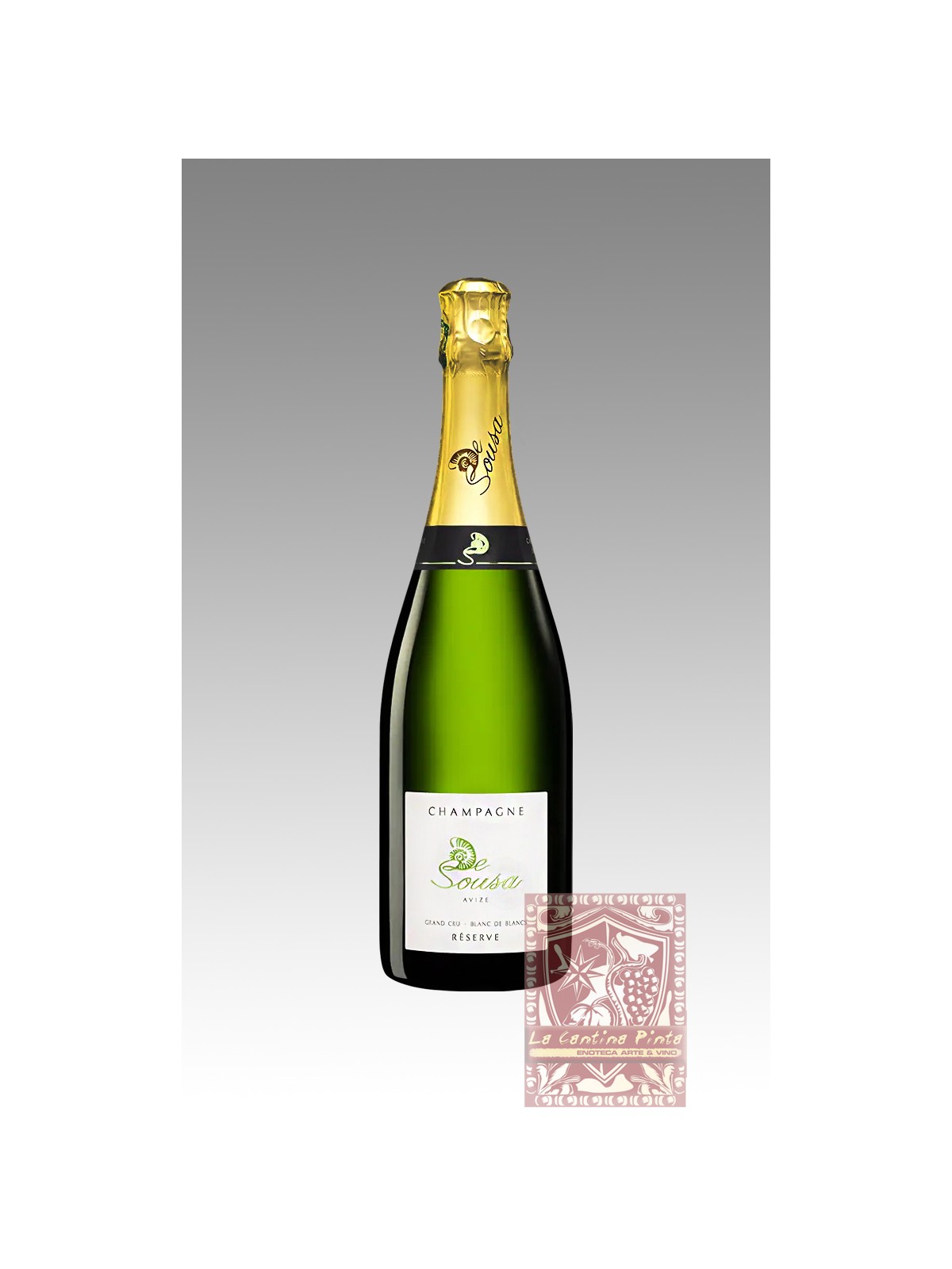 CHAMPAGNE DE SOUSA GRAND CRU RESERVE BRUT BLANC DE BLANCS