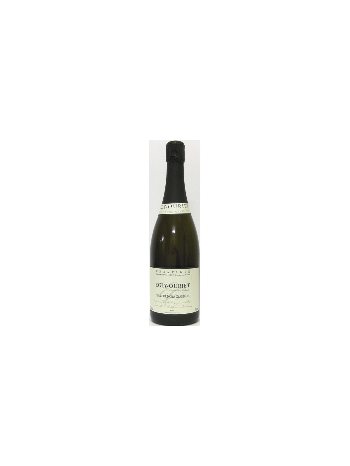 CHAMPAGNE EGLY-OURIET VIEILLE VIGNE BdN GRAND CRU BRUT "LES CRAYERES" VV BASE  2015
