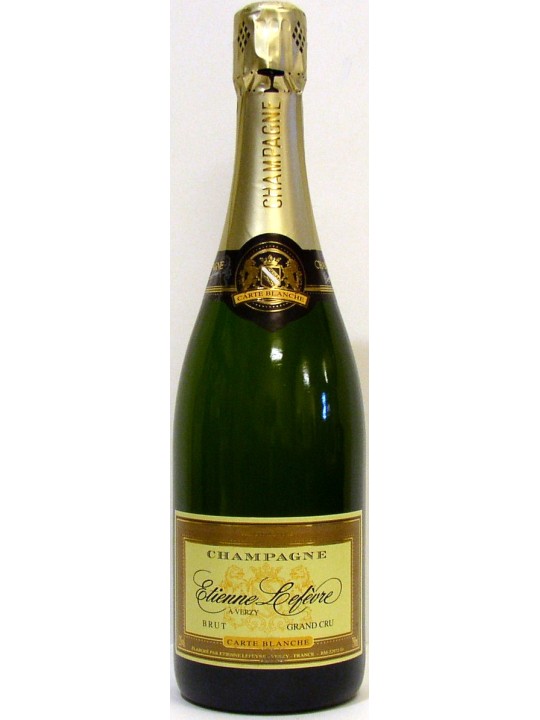CHAMPAGNE ETIENNE LEFEVRE BRUT GRAND CRU CARTE BLANCHE