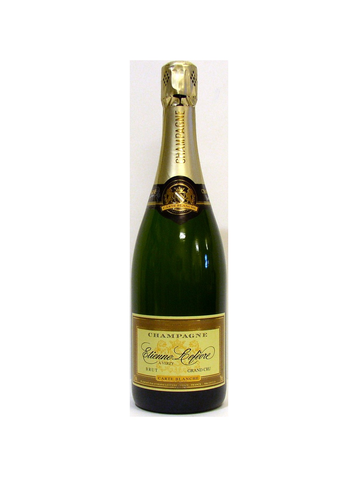 CHAMPAGNE ETIENNE LEFEVRE BRUT GRAND CRU CARTE BLANCHE