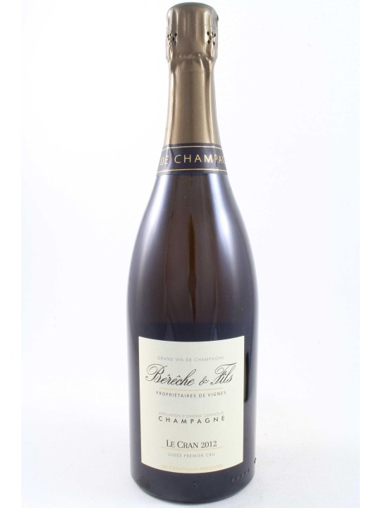 CHAMPAGNE EXTRA BRUT LE CRAN 2014 1er  CRU -  BERECHE ET FILS