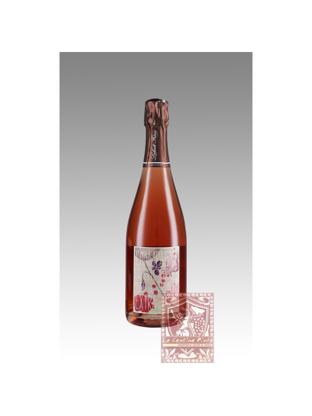 CHAMPAGNE EXTRA BRUT ROSE' DE MEUNIER - LAHERTE FRERES