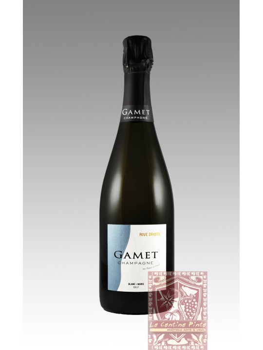 CHAMPAGNE GAMET RIVE DROITE BLANC DE NOIRS BRUT