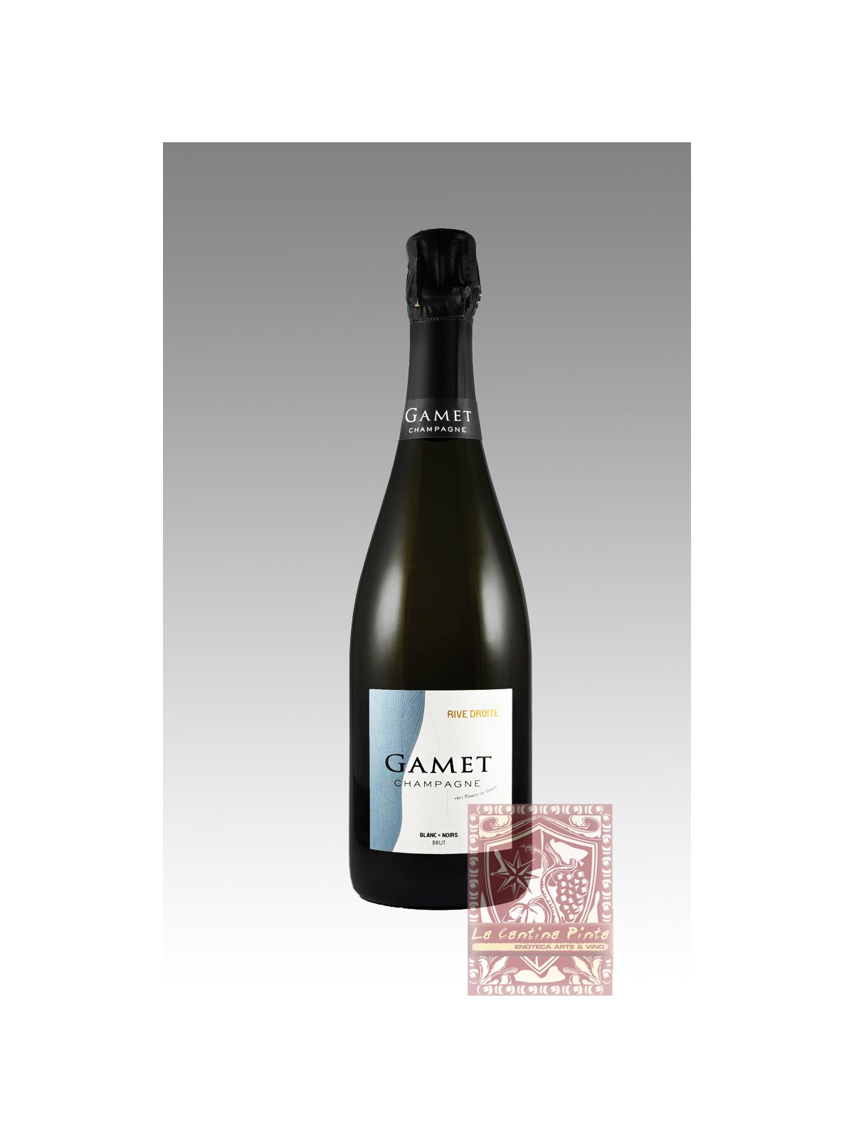 CHAMPAGNE GAMET RIVE DROITE BLANC DE NOIRS BRUT