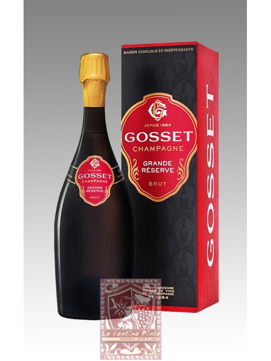 CHAMPAGNE GOSSET BRUT GRANDE RESERVE