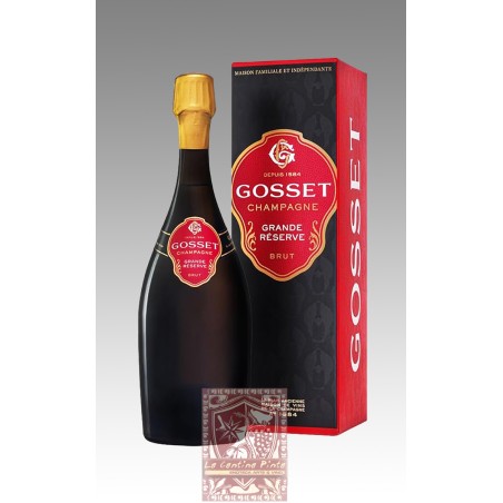 CHAMPAGNE GOSSET BRUT GRANDE RESERVE