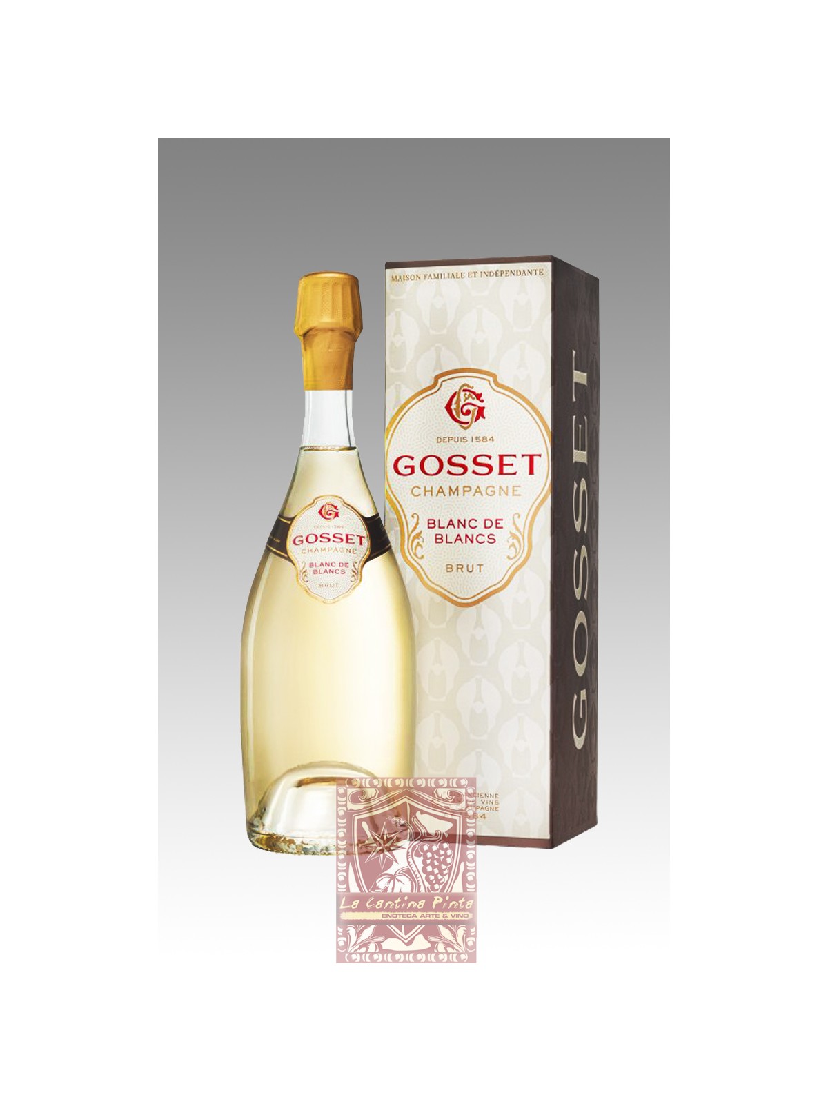 CHAMPAGNE GOSSET GRAND  BLANC DE BLANCS BRUT