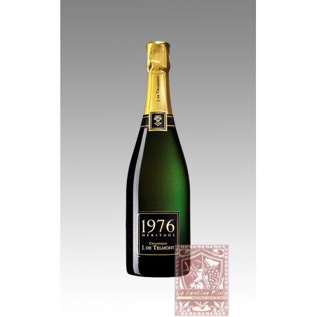 CHAMPAGNE HERITAGE 1976 J. DE TELMONT