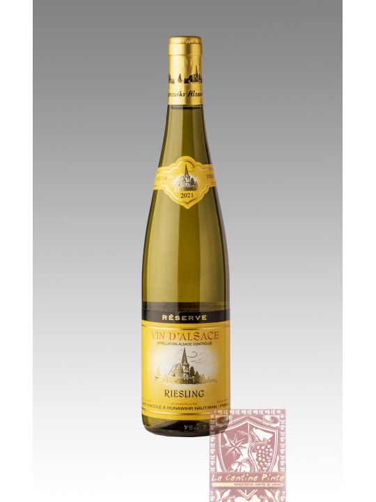 RIESLING RESERVE 2021 VIN D'ALSACE - HUNAWIHR