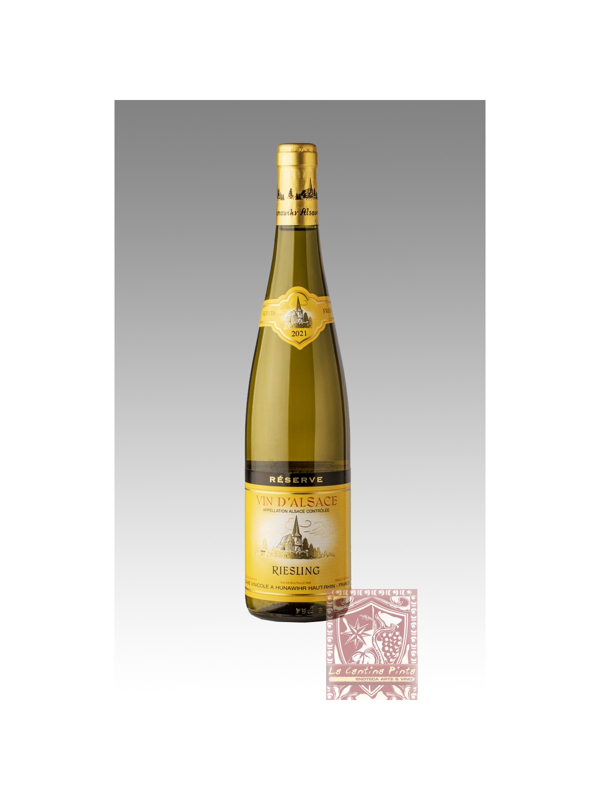 RIESLING RESERVE 2021 VIN D'ALSACE - HUNAWIHR