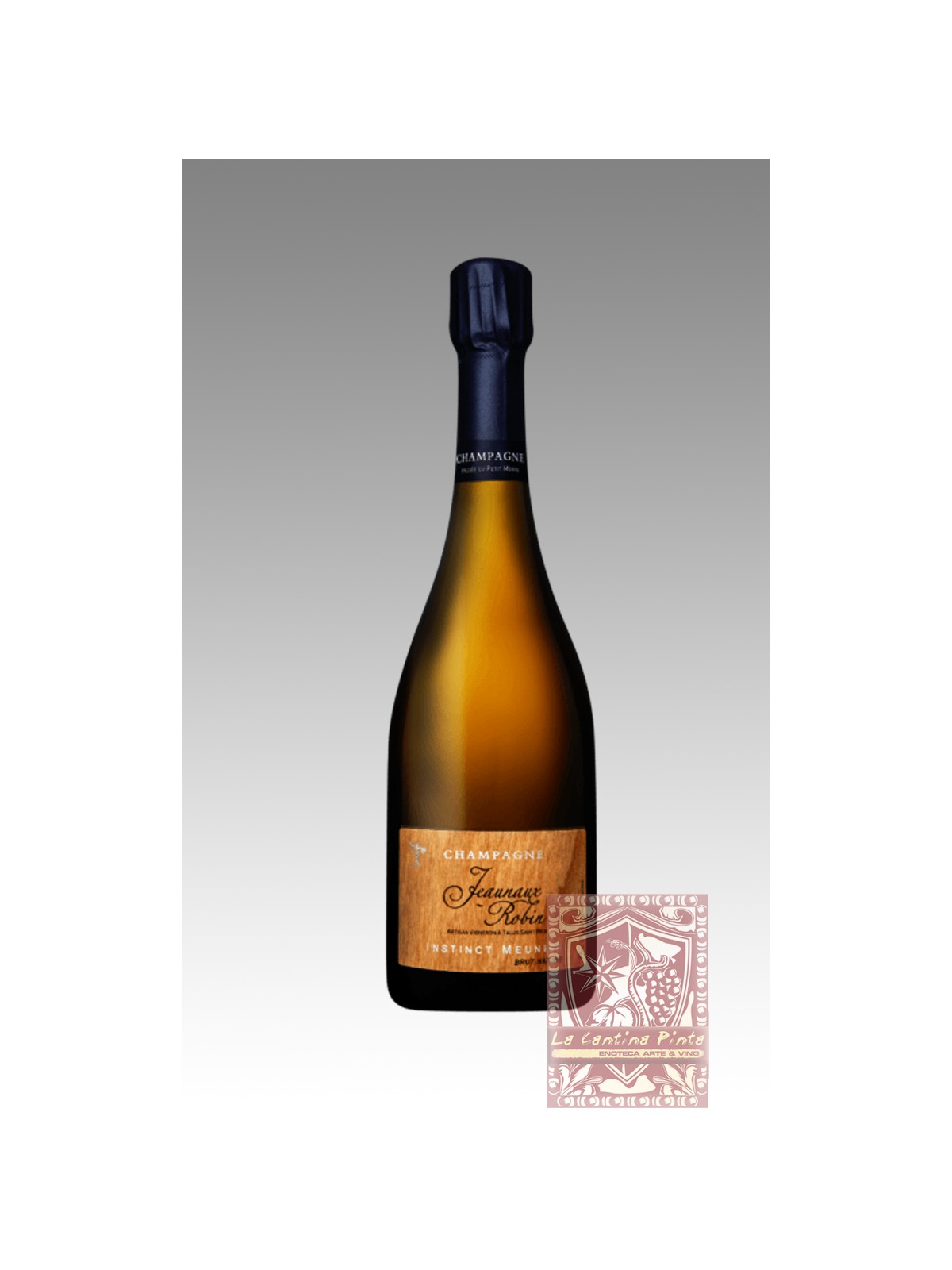 CHAMPAGNE INSTINCT MEUNIER BRUT NATURE - JEAUNAUX ROBIN