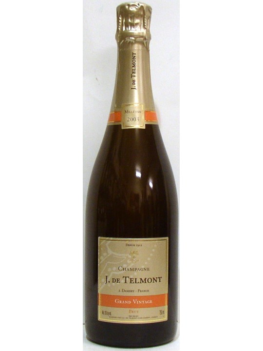 CHAMPAGNE J. DE TELMONT GRAND VINTAGE 2003  BRUT