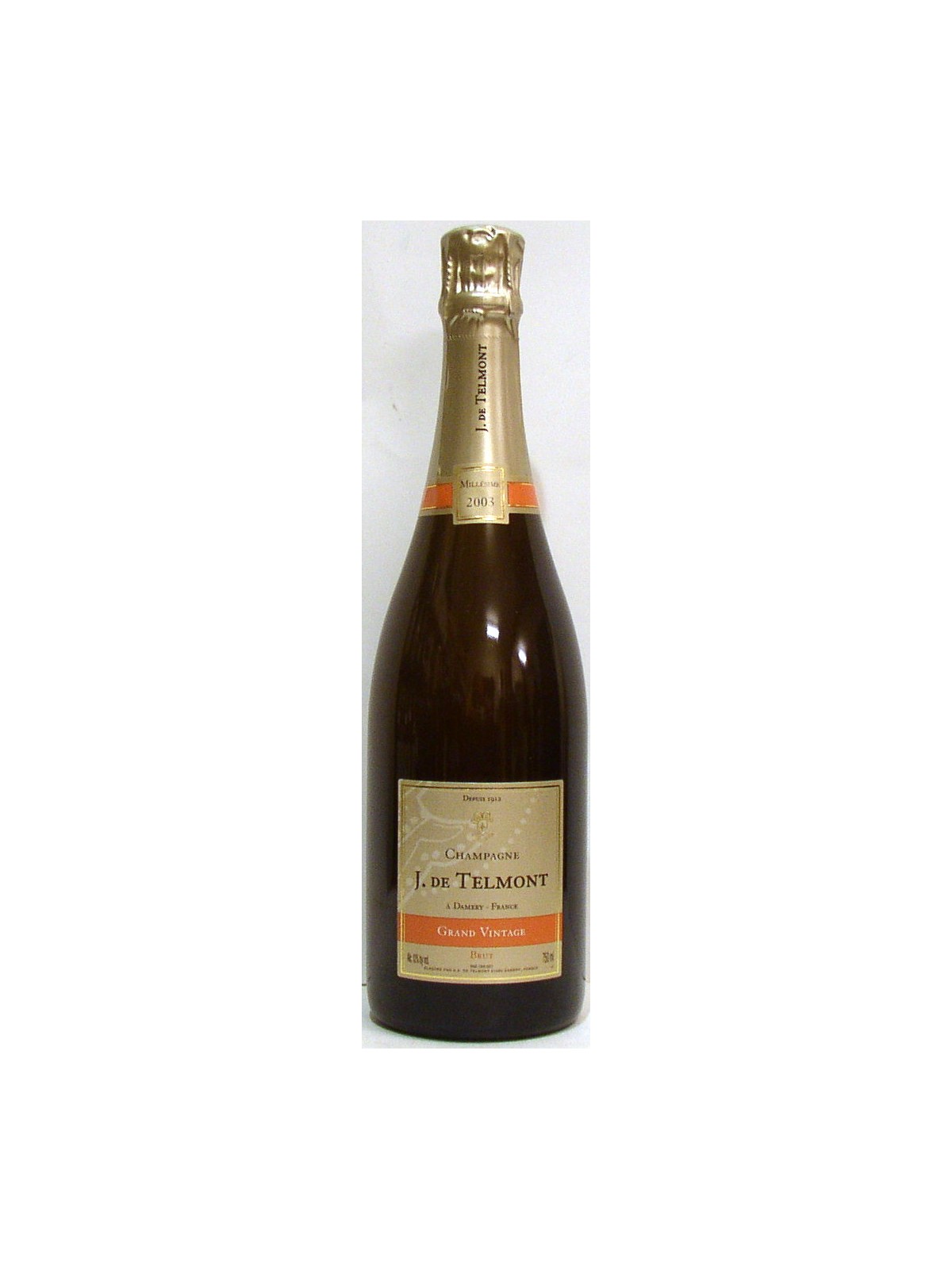 CHAMPAGNE J. DE TELMONT GRAND VINTAGE 2003  BRUT