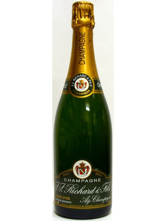 CHAMPAGNE J.J.RICHARD & FILS CARTE D'OR CUVEE DE RESERVE BRUT