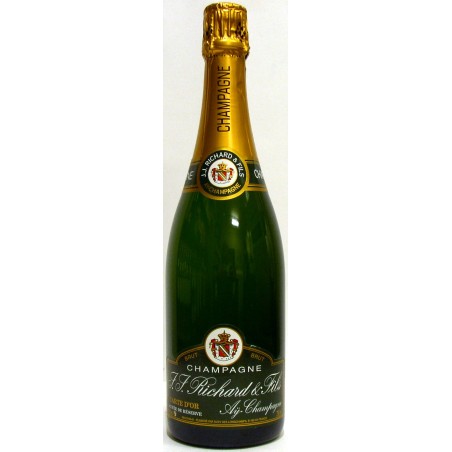 CHAMPAGNE J.J.RICHARD & FILS CARTE D'OR CUVEE DE RESERVE BRUT