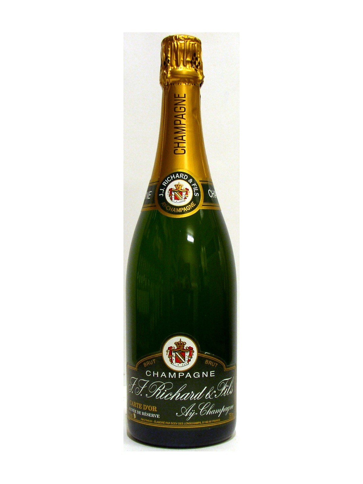 CHAMPAGNE J.J.RICHARD & FILS CARTE D'OR CUVEE DE RESERVE BRUT