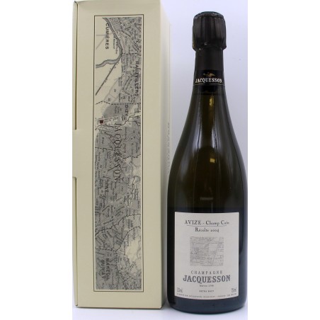 CHAMPAGNE JACQUESSON AVIZE - CHAMP CAIN RECOLTE 2004 EXTRA BRUT BLANC DE BLANCS