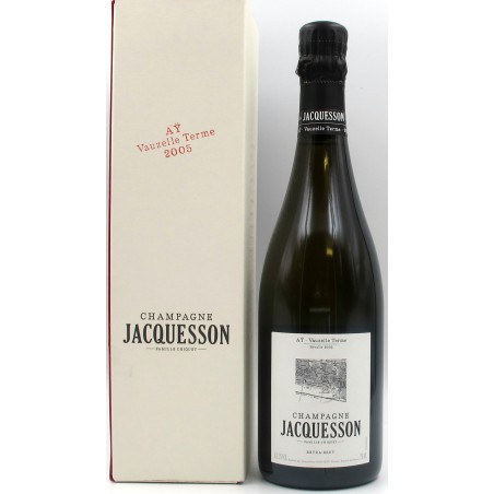CHAMPAGNE JACQUESSON EXTRA BRUT RECOLTE' 2005 AY-VAUZELLE TERME BLANC DE NOIR
