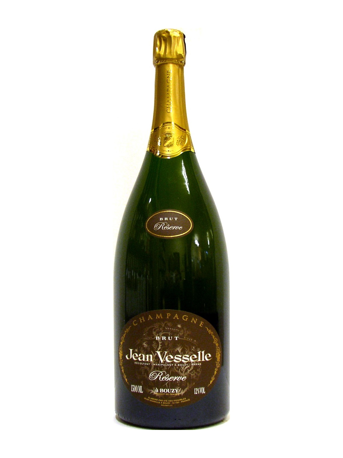 CHAMPAGNE JEAN VESSELLE BRUT RESERVE MAGNUM 1,5 LT.