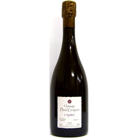 CHAMPAGNE L'APOTRE 1ER CRU 2003  BLANC DE BLANCS EXTRA-BRUT -  DAVID LECLAPART
