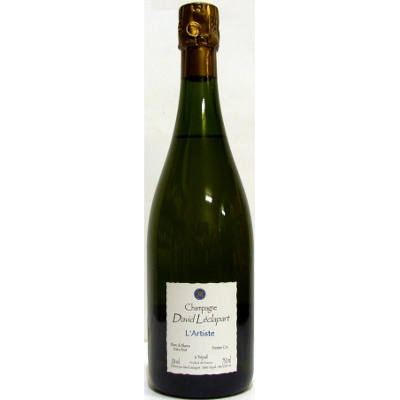 CHAMPAGNE L'ARTISTE 2007  1ER CRU  EXTRA BRUT  BLANC DE BLANCS - LECLAPART