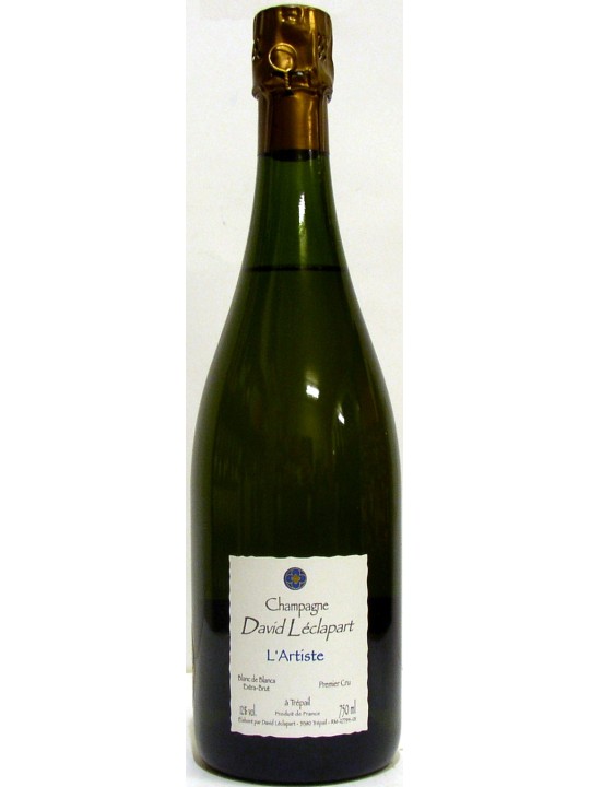 CHAMPAGNE L'ARTISTE 2014  1ER CRU  EXTRA BRUT  BLANC DE BLANCS - LECLAPART