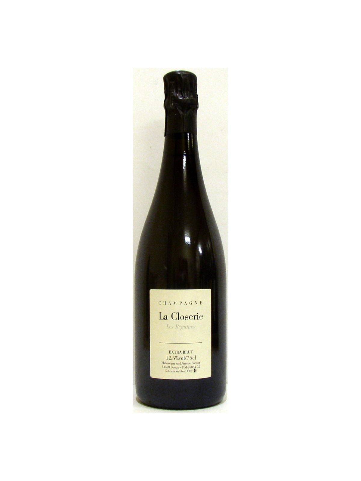 CHAMPAGNE LA CLOSERIE LES BEGUINES LC 19  EXTRA BRUT - JEROME PREVOST