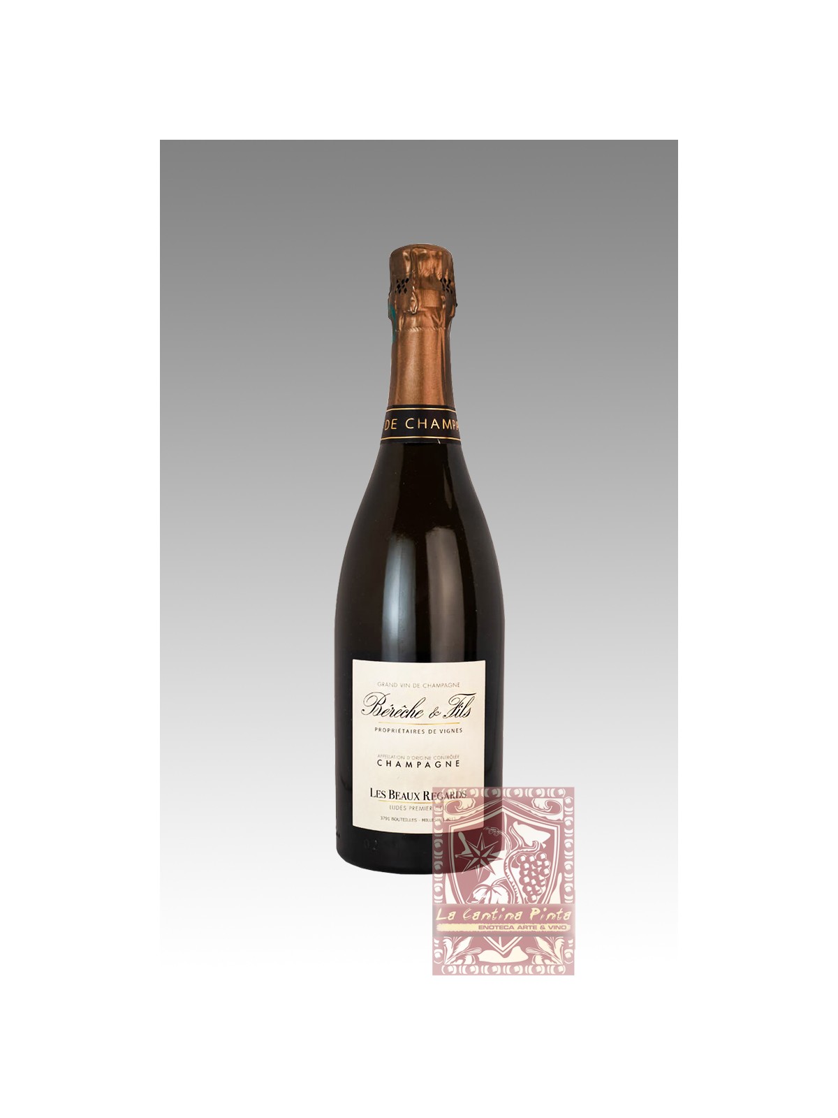 CHAMPAGNE LES BEAUX REGARDS 2018  BLANC DE BLANCS EXTRA BRUT BERECHE ET FILS