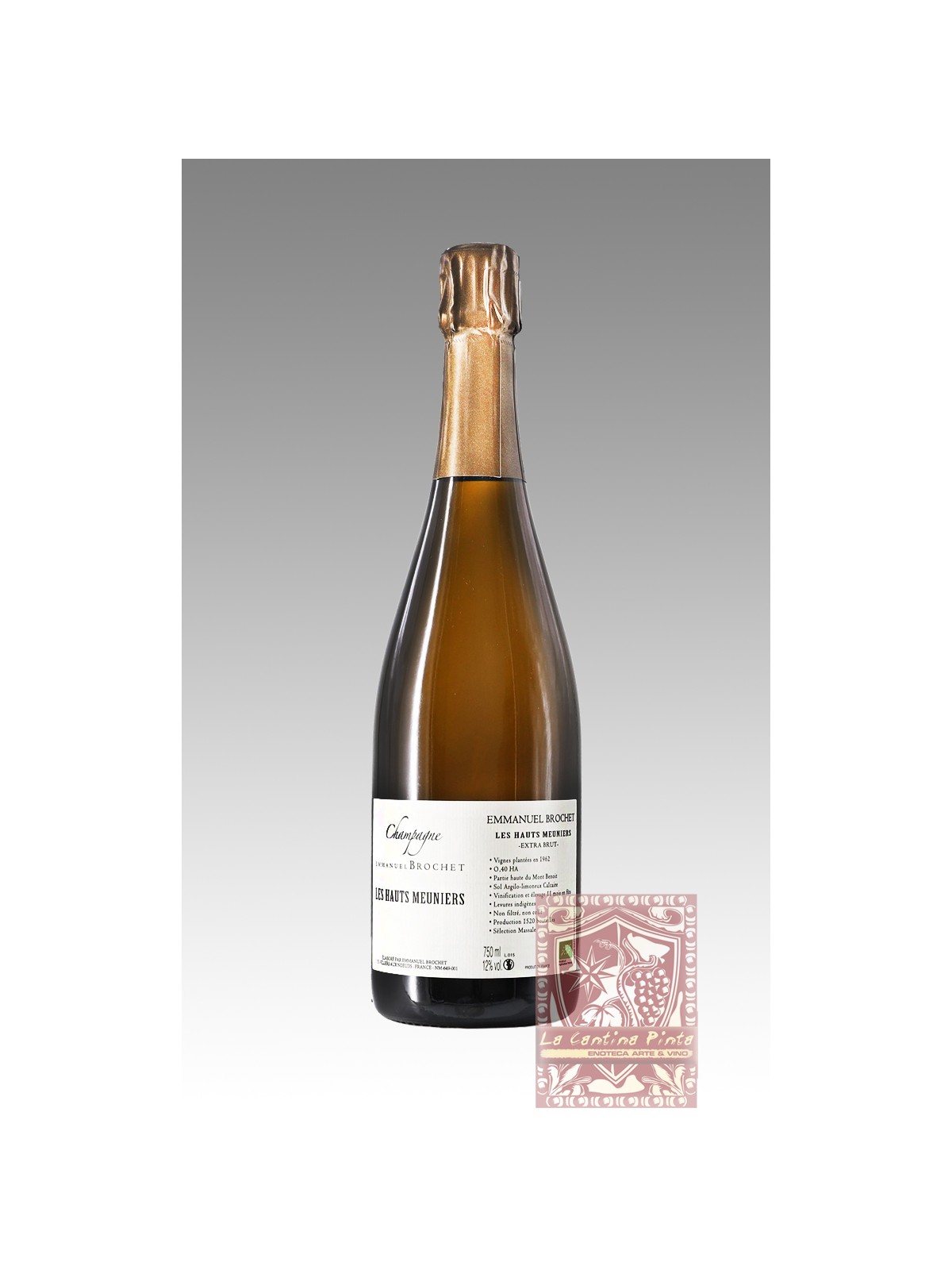 CHAMPAGNE LES HAUTS MEUNIERS 2015 - EMMANUEL BROCHET