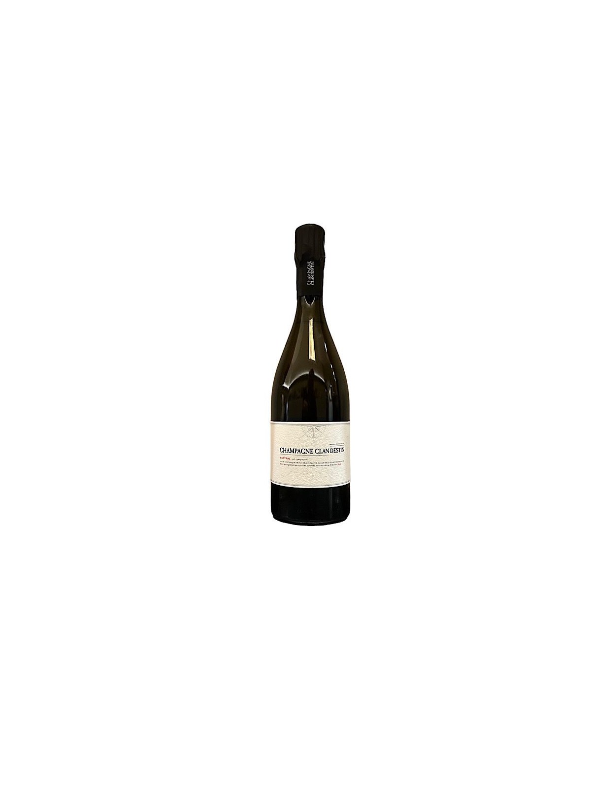 CHAMPAGNE LES SEMBLABLES  AUSTRAL BRUT NATURE 2019 - CLANDESTIN