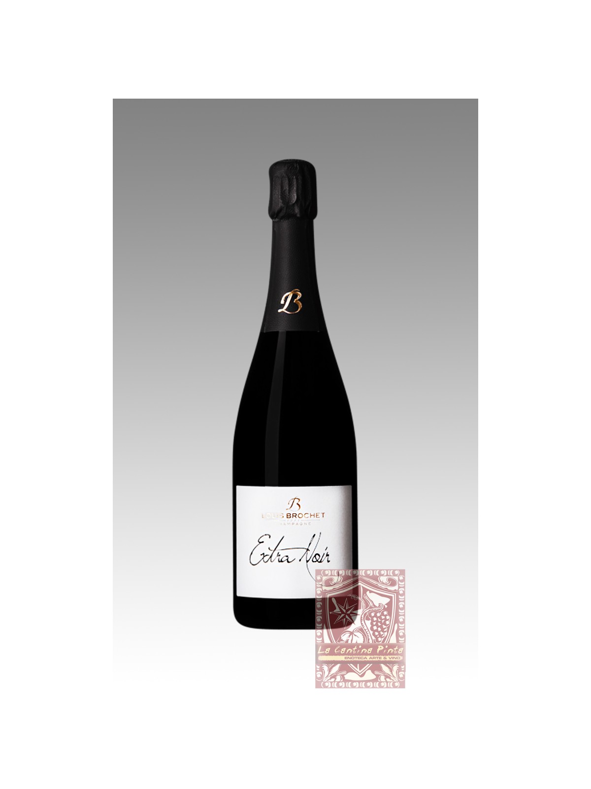 CHAMPAGNE LOUIS BROCHET EXTRA NOIR 2010 - BROCHET-HERVIEUX