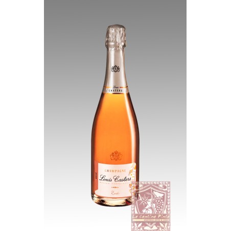 CHAMPAGNE LOUIS CASTERS BRUT ROSE'  DAMERY