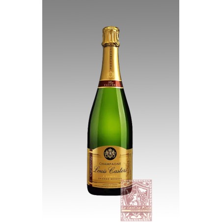 CHAMPAGNE LOUIS CASTERS GRANDE RESERVE  BRUT BLANC DE BLANCS  DAMERY