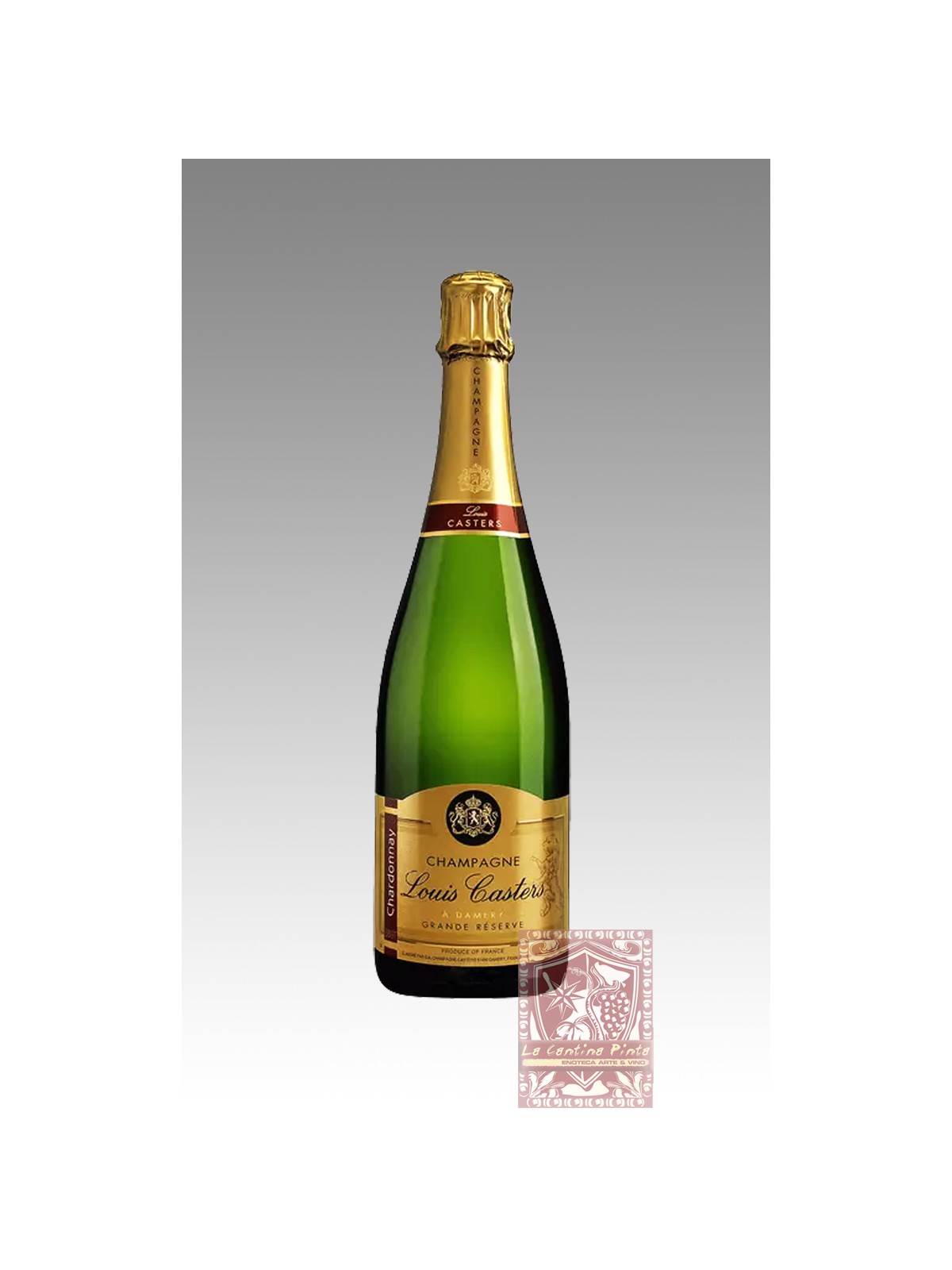 CHAMPAGNE LOUIS CASTERS GRANDE RESERVE  BRUT BLANC DE BLANCS  DAMERY