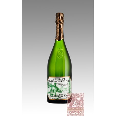 CHAMPAGNE MARIE-NOELLE LEDRU CUVEE DU GOULTE' 2014 GRAND CRU BRUT BLANC DE NOIRS