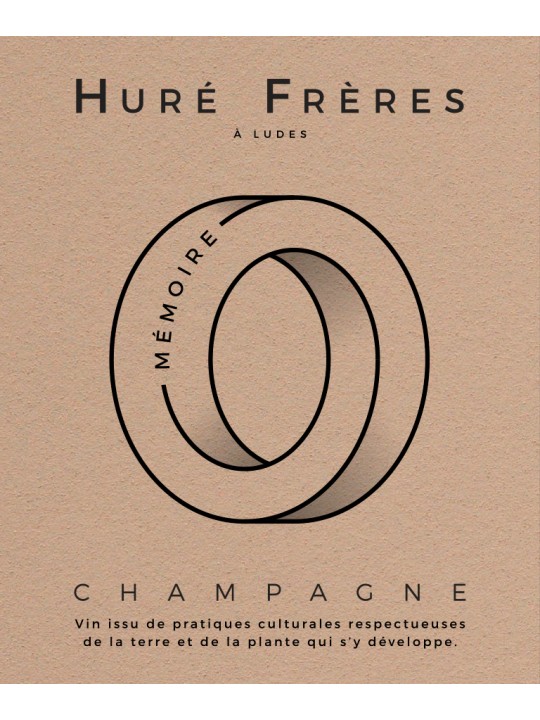 CHAMPAGNE MEMOIRE EXTRA BRUT - HURE FRERES MAGNUM 1,5 LT