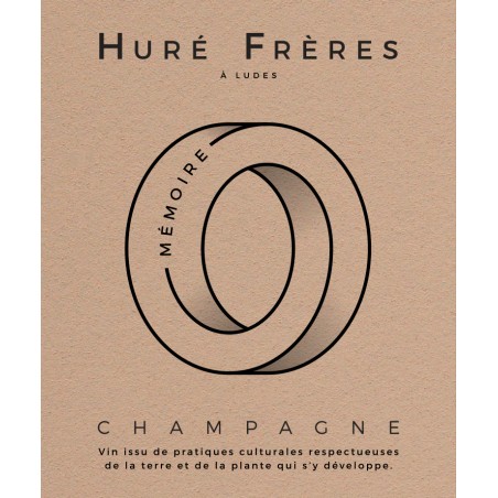 CHAMPAGNE MEMOIRE EXTRA BRUT - HURE FRERES MAGNUM 1,5 LT