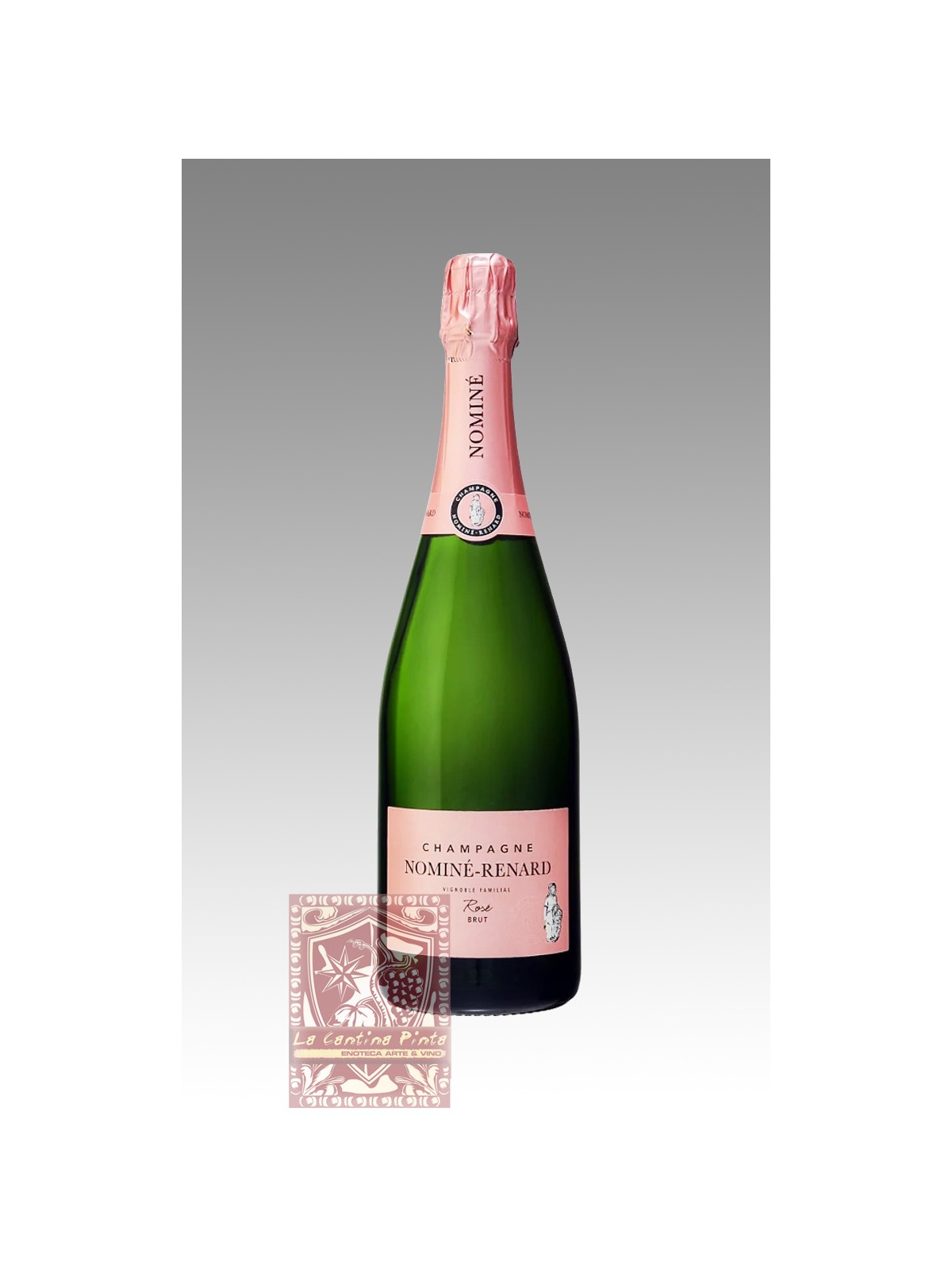 CHAMPAGNE NOMINE'-RENARD BRUT  ROSE'