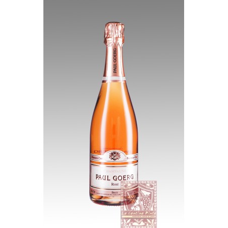 CHAMPAGNE PAUL GOERG BRUT ROSE' PREMIER CRU