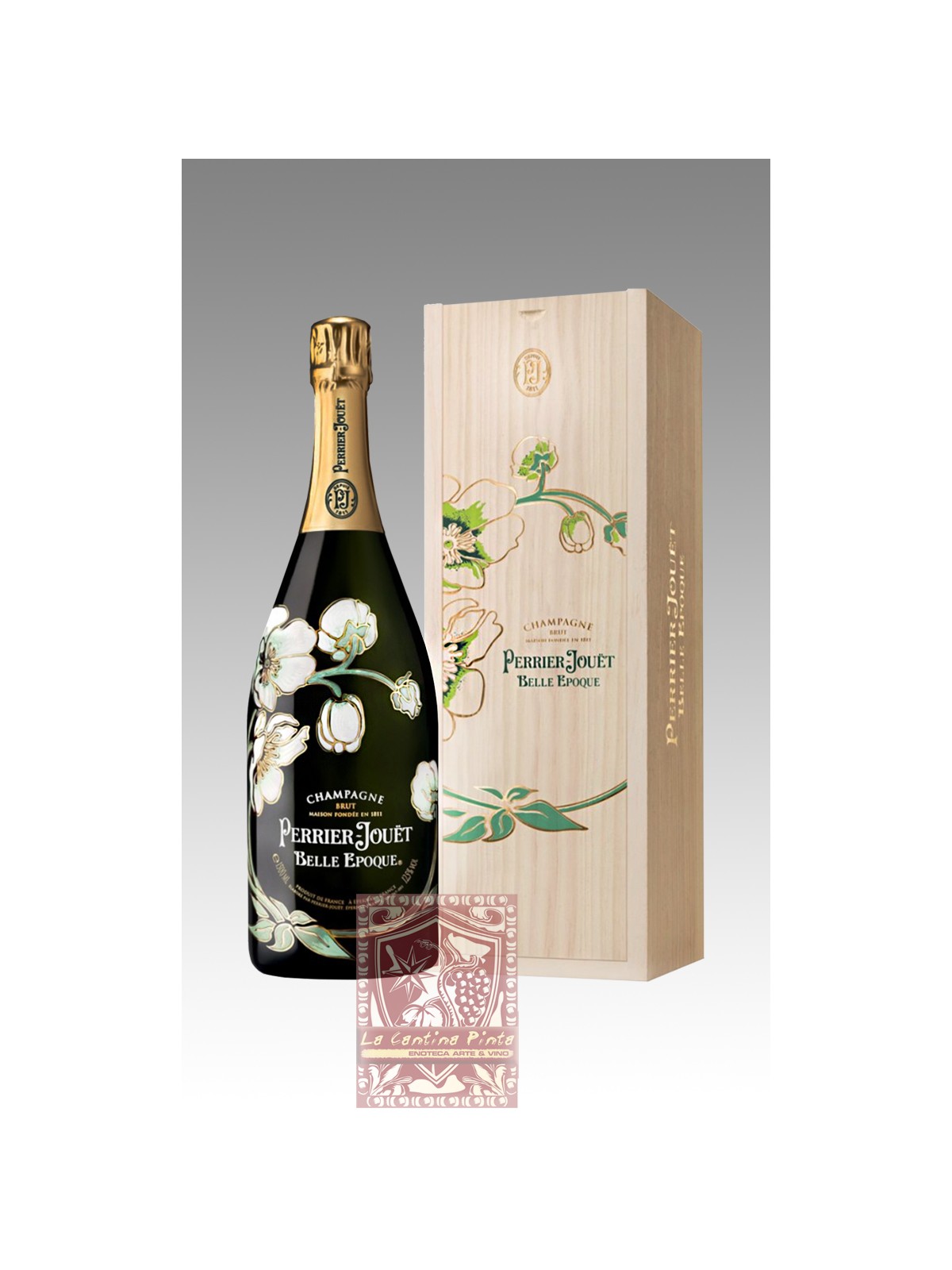 CHAMPAGNE PERRIER-JOUET BELLE EPOQUE 2012 MAGNUM 1,5 LT  BRUT CASSA DI LEGNO