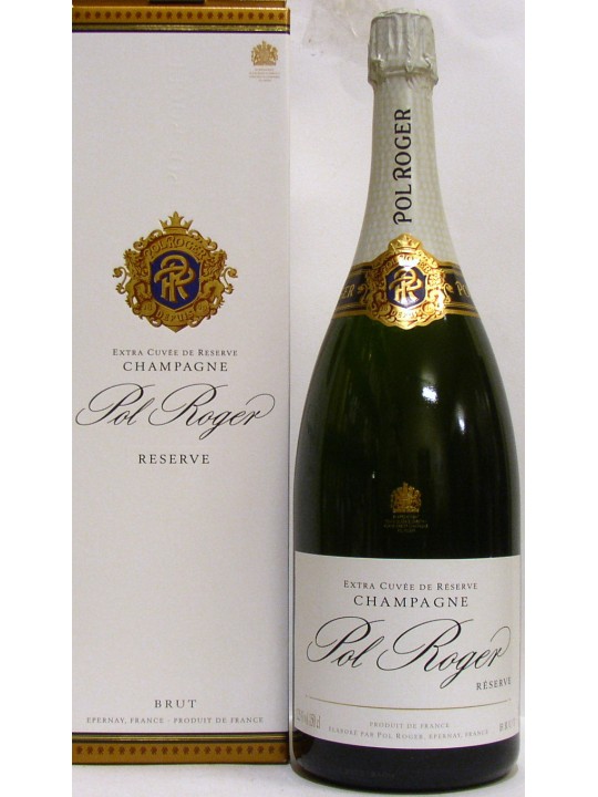 CHAMPAGNE POL ROGER BRUT RESERVE MAGNUM 1,5 LT.