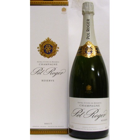 CHAMPAGNE POL ROGER BRUT RESERVE MAGNUM 1,5 LT.