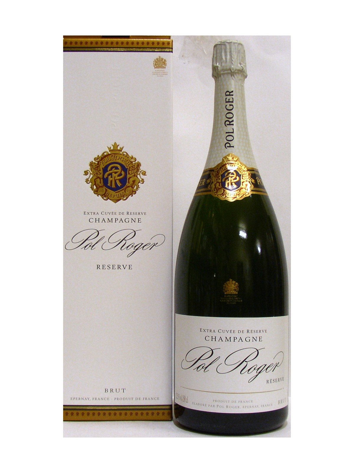 CHAMPAGNE POL ROGER BRUT RESERVE MAGNUM 1,5 LT.