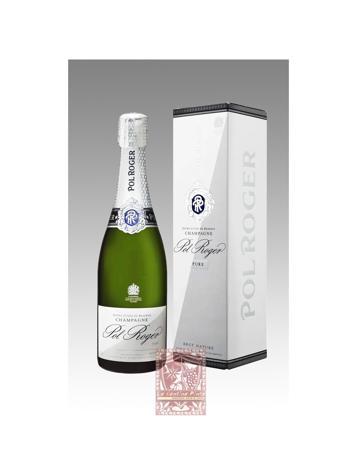 CHAMPAGNE POL ROGER PURE  BRUT NATURE