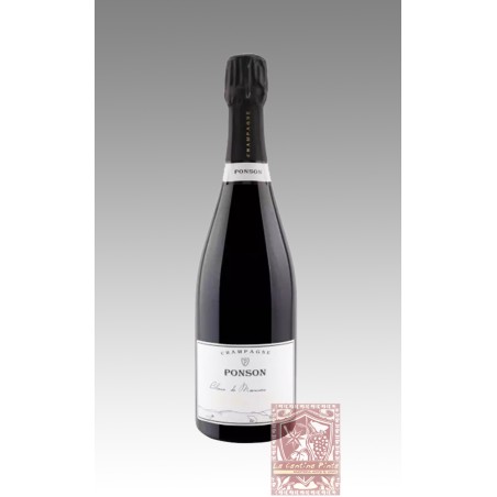 CHAMPAGNE PONSON BLANC DE MEUNIERS 2017 LES PLAINES EXTRA BRUT 1ER CRU