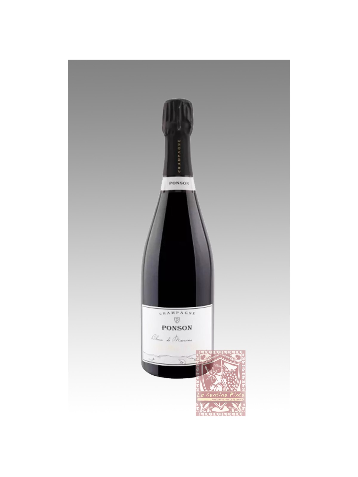 CHAMPAGNE PONSON BLANC DE MEUNIERS 2017 LES PLAINES EXTRA BRUT 1ER CRU