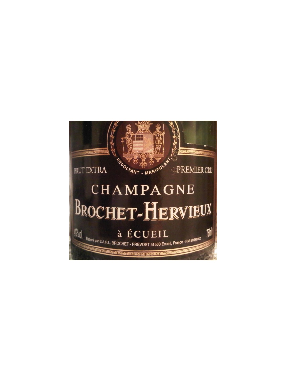 CHAMPAGNE PREMIER CRU EXTRA BRUT BROCHET-HERVIEUX