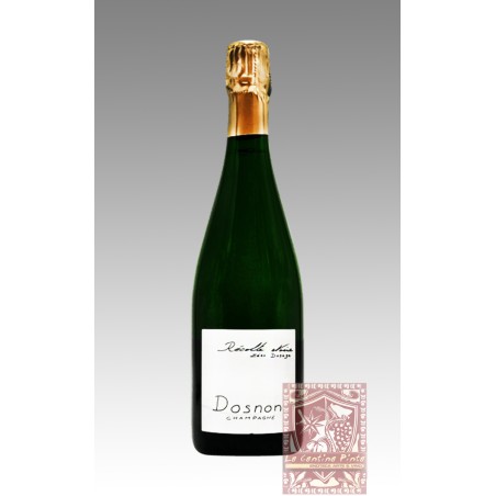 CHAMPAGNE RECOLTE NOIRE ZERO DOSAGE DOSNON