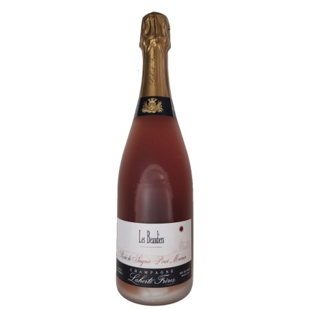 CHAMPAGNE ROSE DE SAIGNEE LES BEAUDIERS EXTRA BRUT - LAHERTE FRERES