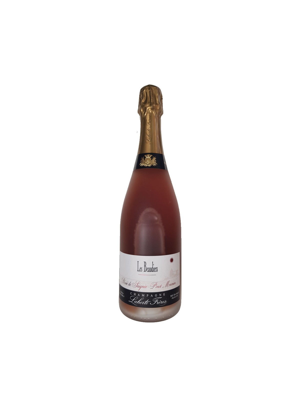 CHAMPAGNE ROSE DE SAIGNEE LES BEAUDIERS EXTRA BRUT - LAHERTE FRERES